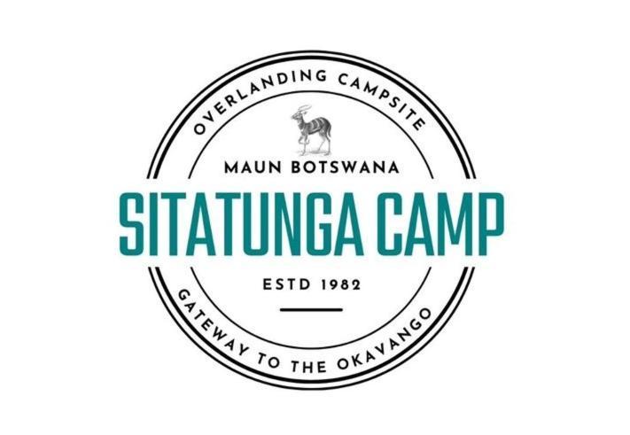 Sitatunga Campsite Maun Esterno foto